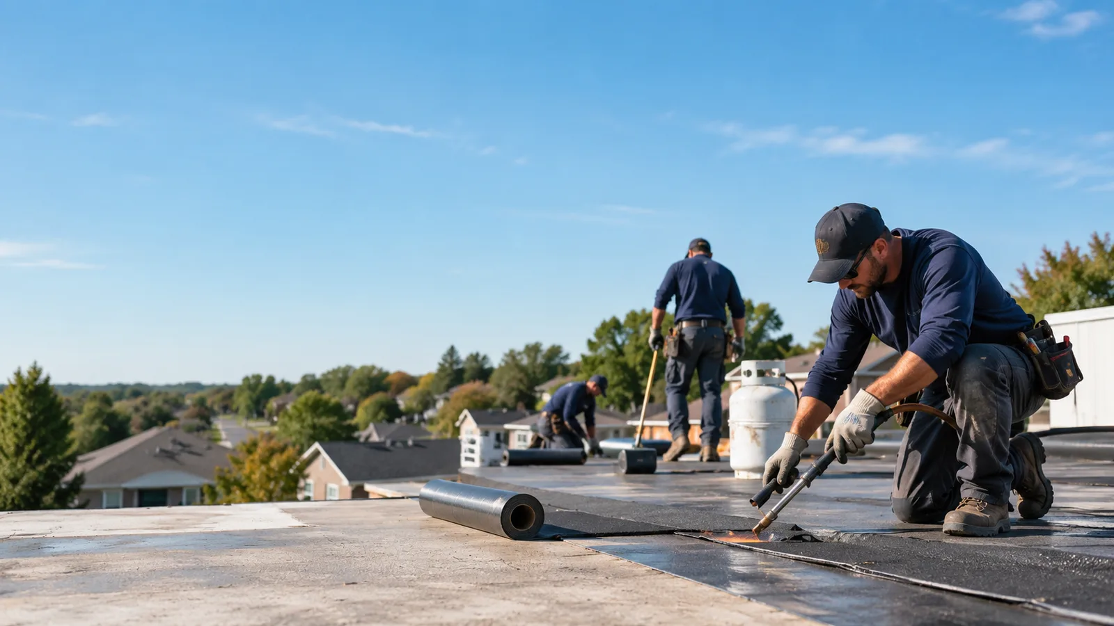 Flat Roof Leak Repair providers in Samaria, MI